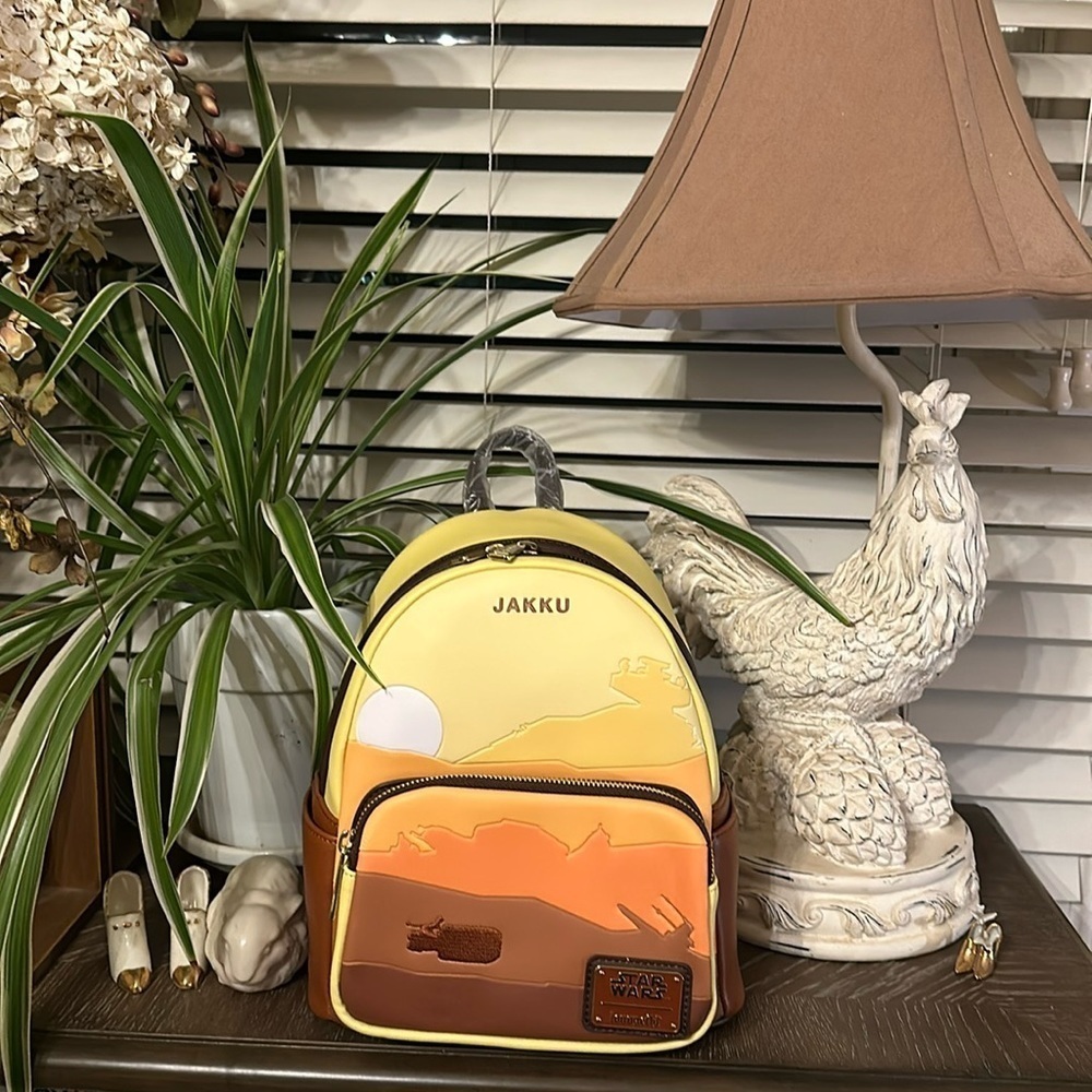 Loungefly Star Wars Lands - Jakku Mini Backpack - NWT